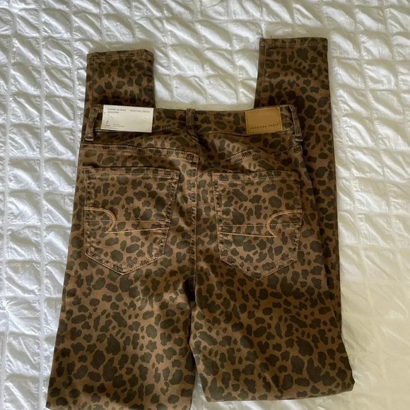 American Eagle leopard high rise jeggings - Picture 11 of 13